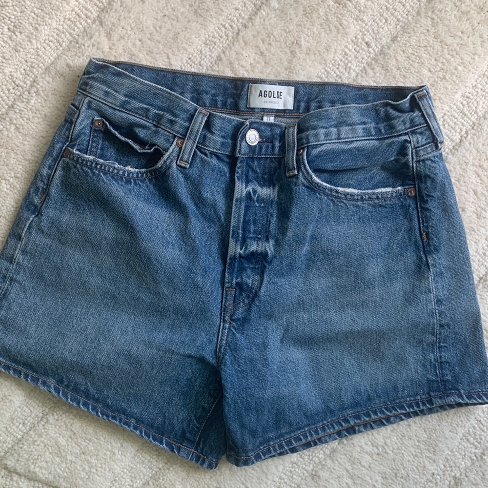 Agolde Parker Long Shorts